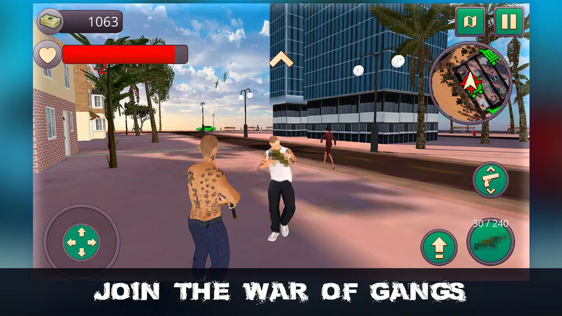 Gang City Wars - Cars Chase应用截图