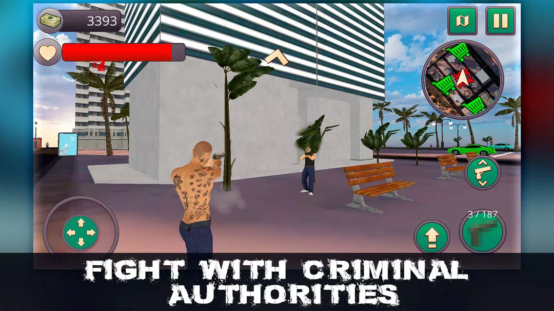 Gang City Wars - Cars Chase应用截图