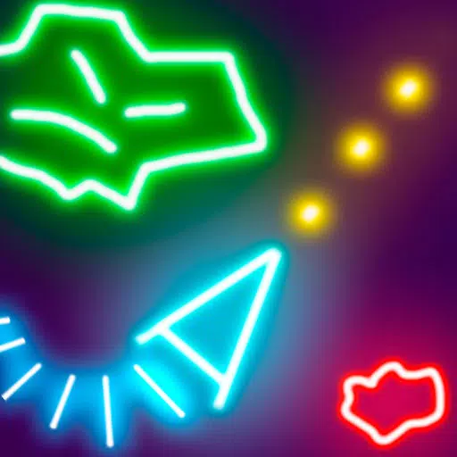 Glow Asteroids Shooter Glow Asteroids Shooter