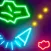Glow Asteroids Shooter