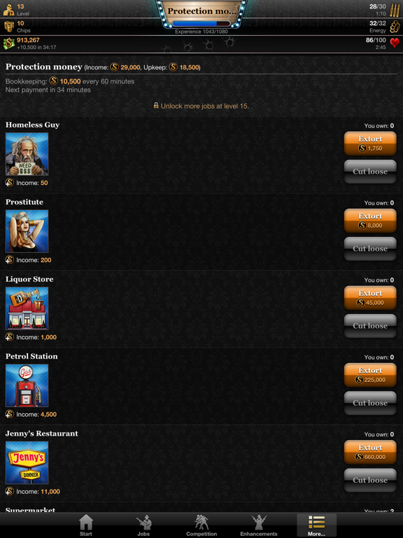 Screenshot di Mafia Game Mobile iPad 