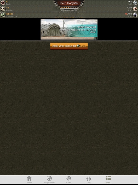War Game Mobile iPad  Ekran Görüntüleri