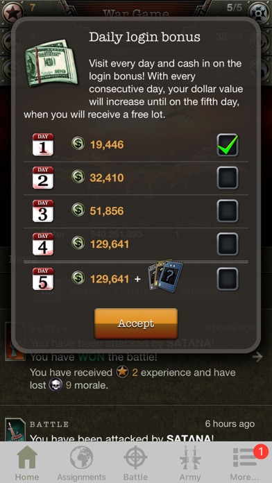 War Game Mobile Ekran Görüntüleri