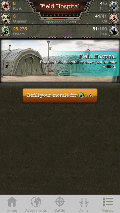 War Game Mobile Ekran Görüntüleri