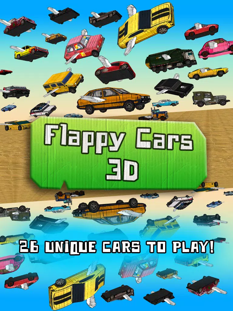 Flappy Cars 3D iPad  स्क्रीनशॉट