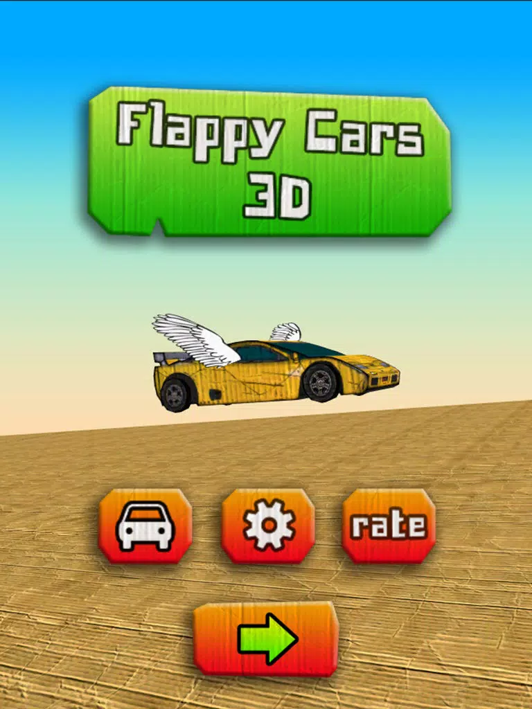 Flappy Cars 3D iPad  स्क्रीनशॉट
