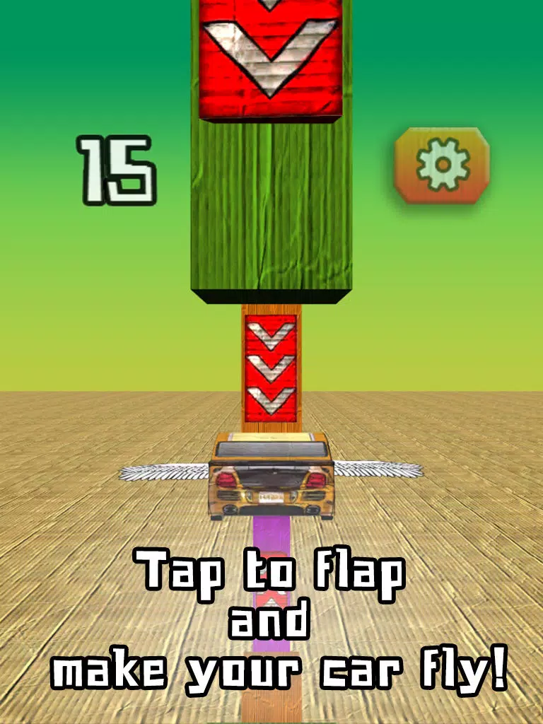 Flappy Cars 3D iPad  स्क्रीनशॉट