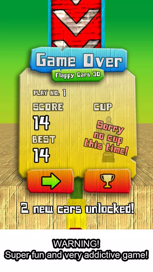 Flappy Cars 3D स्क्रीनशॉट