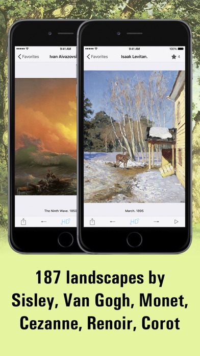 Landscape Art HD. Screenshots