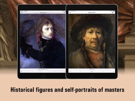 Portrait painting HD iPad Screenshots