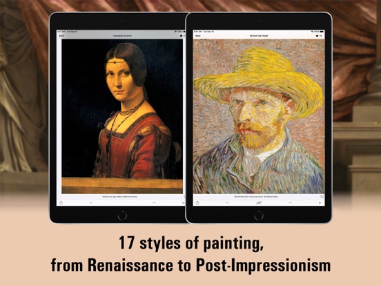 Portrait painting HD iPad Screenshots