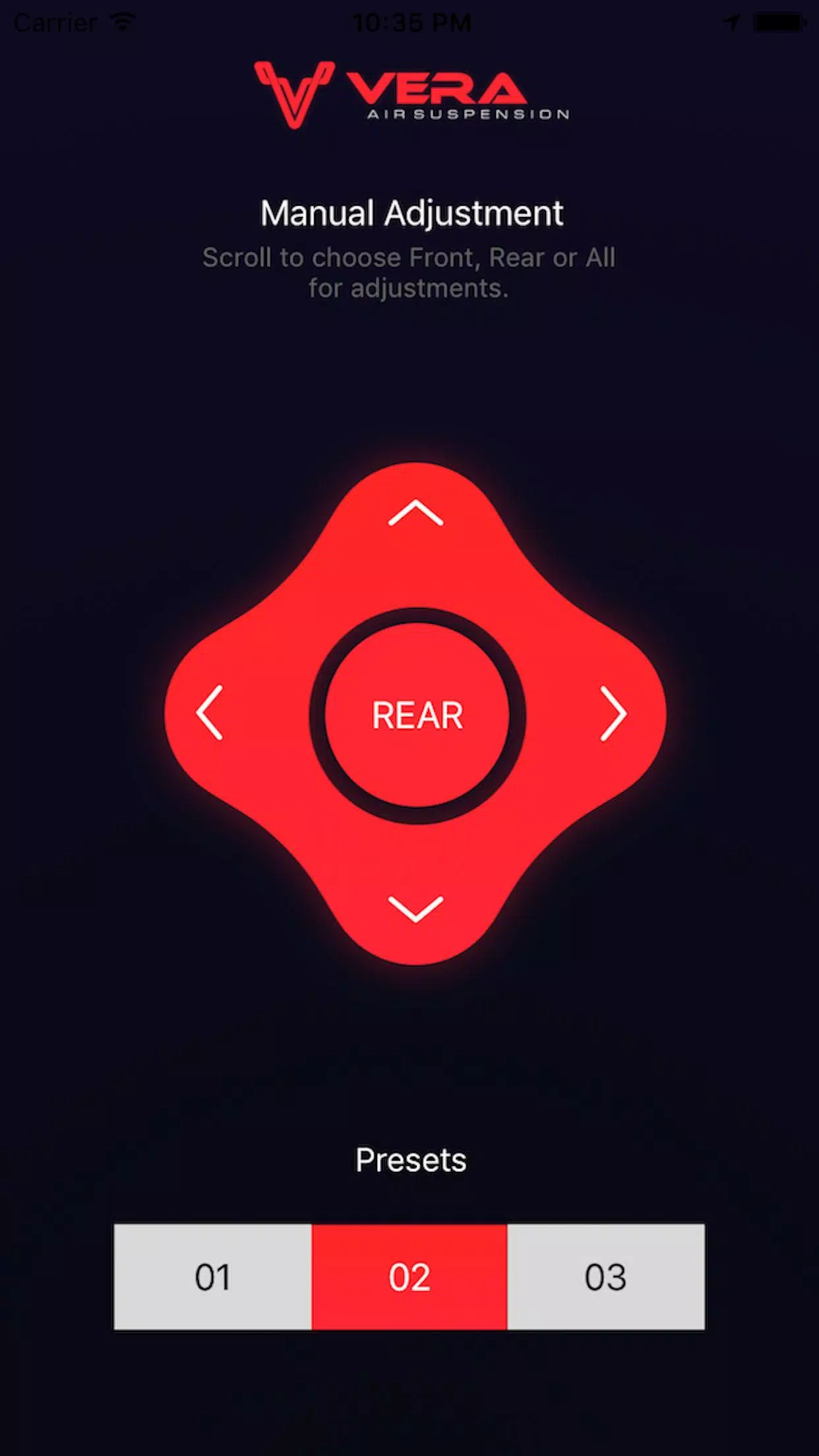 VERA Air Bluetooth Controller Screenshots