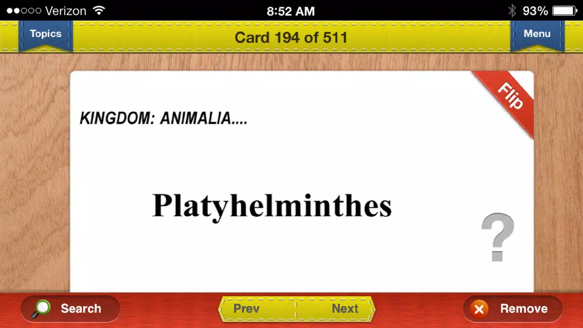 GCSE Biology Prep Flashcards Exambusters Screenshots