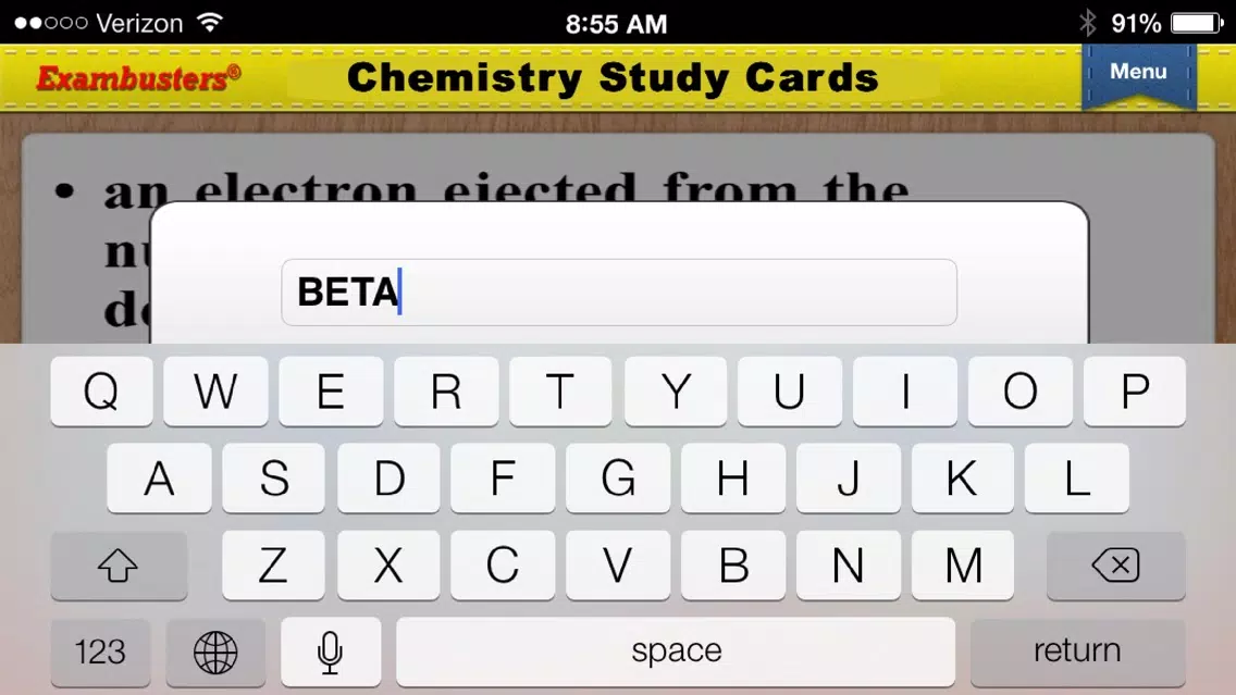 NY Regents Chemistry Prep Flashcards Exambusters Screenshots