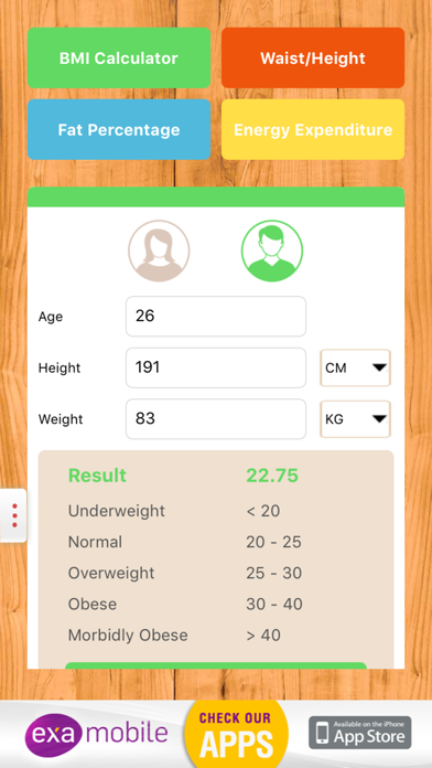BMI Calculator: weight loss Screenshots