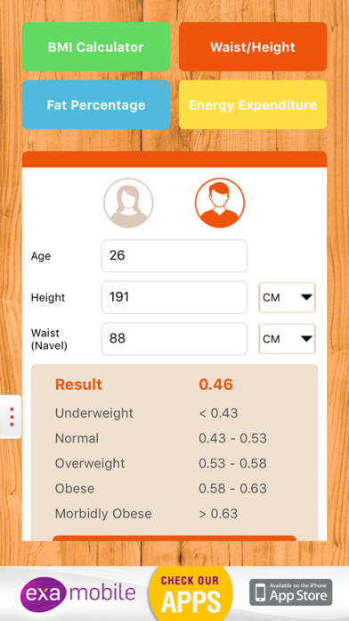 BMI Calculator: weight loss Screenshots
