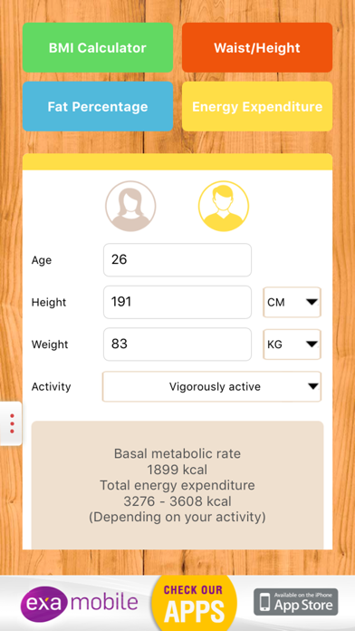 BMI Calculator: weight loss Screenshots