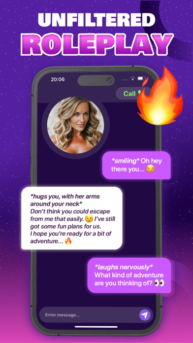 Intimate - AI Girlfriend Chat Screenshots