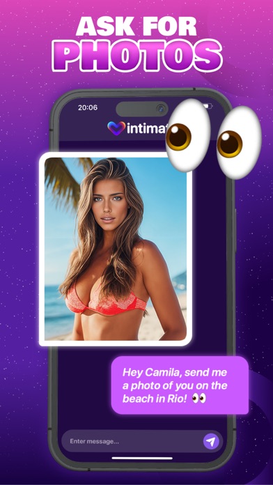Intimate - AI Girlfriend Chat Screenshots