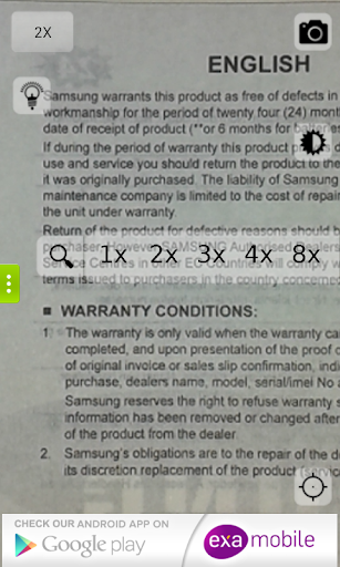 Pocket Magnifier with LED Screenshots