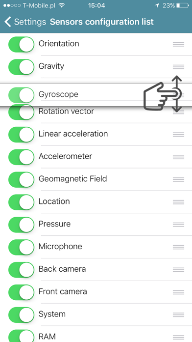 Sensors Toolbox Screenshots
