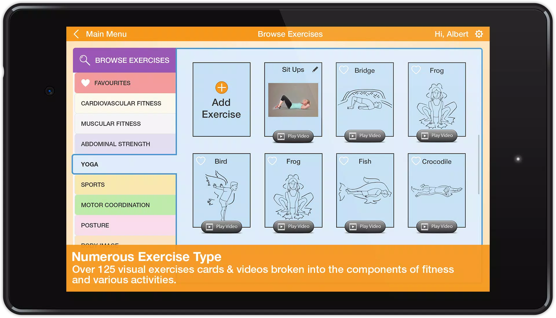 Exercise Buddy Screenshots