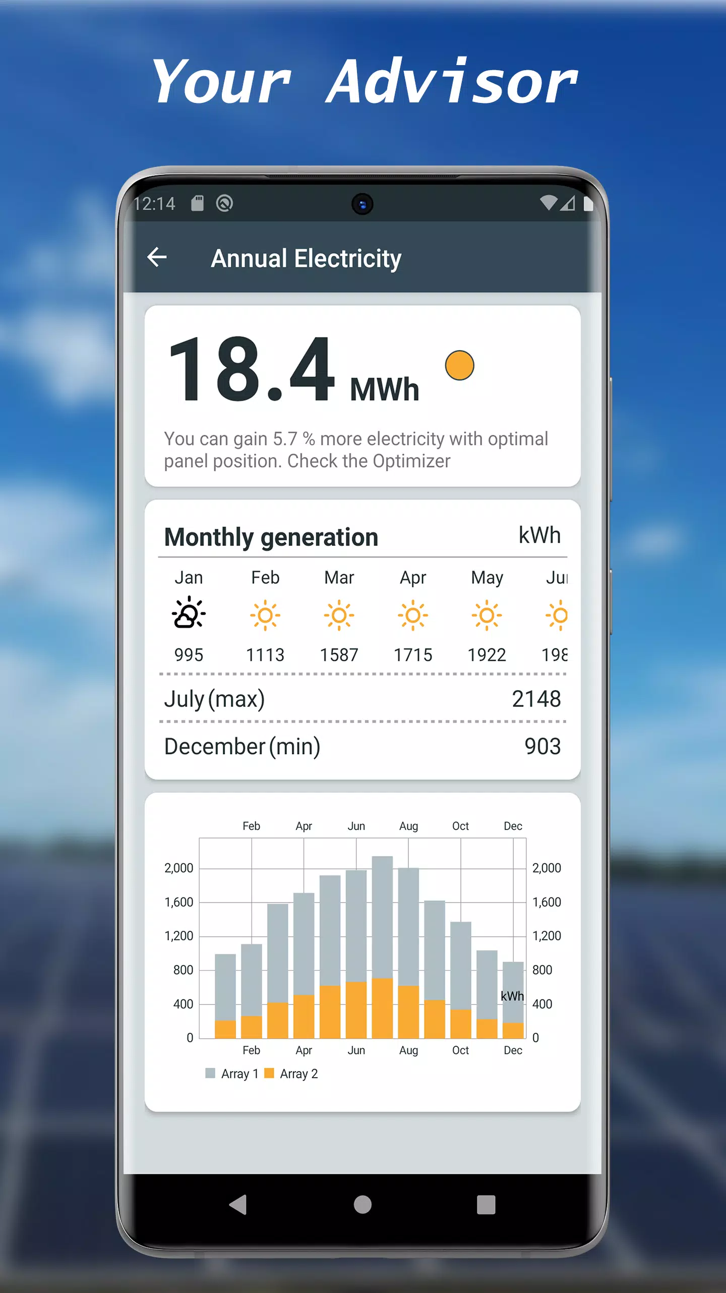 My Solar Panel Lite Screenshots