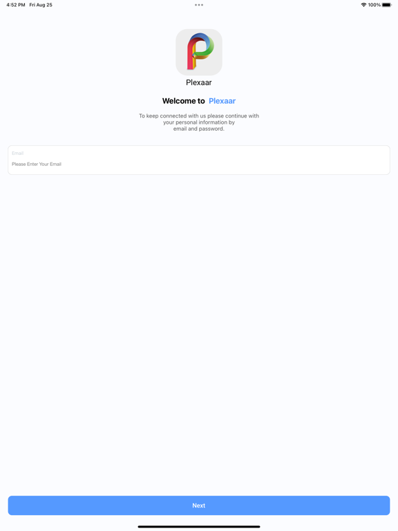 Plexaar iPad Screenshots