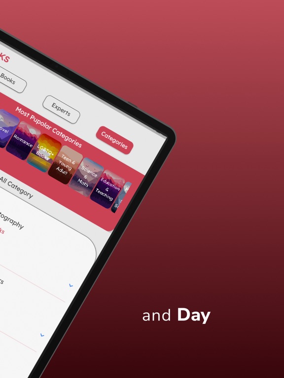 Bookshelf: Book Tracker, Club iPad Screenshots
