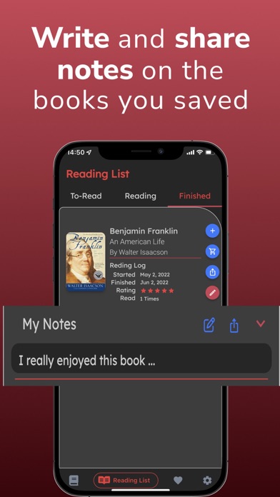 Bookshelf: Book Tracker, Club Screenshots