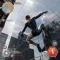 Spider rope flying hero