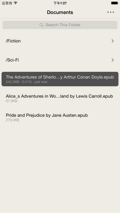 PureReader - a TXT/EPUB Reader Screenshots