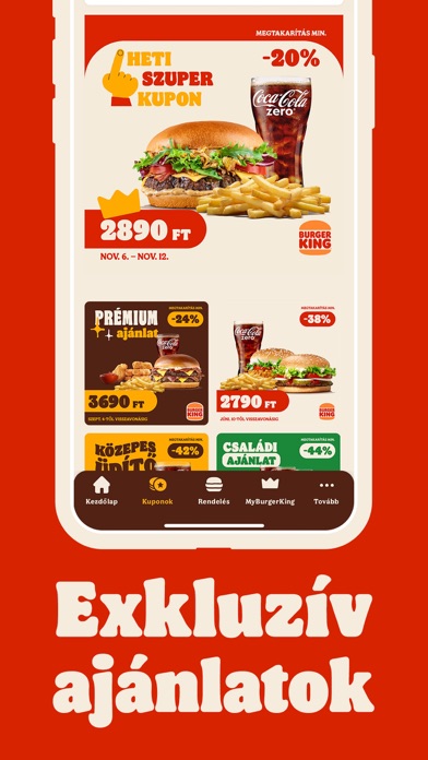 BURGER KING® Magyarország 스크린샷