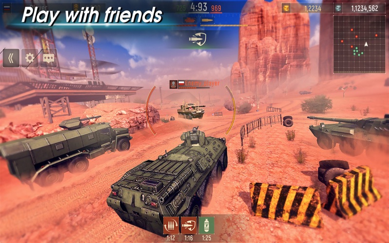 Metal Force: Tank Army Shooter Screenshots