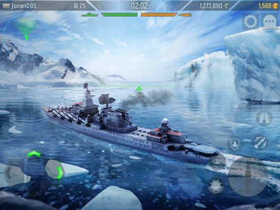Naval Armada: War mobile games iPad  स्क्रीनशॉट