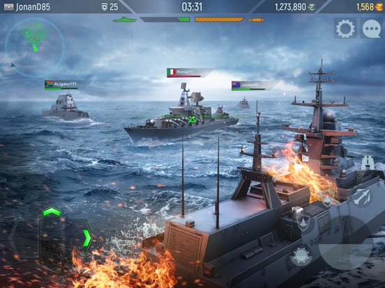 Naval Armada: War mobile games iPad  स्क्रीनशॉट