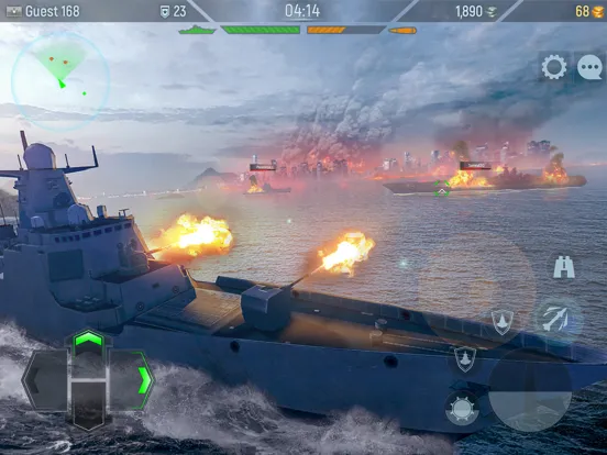 Naval Armada: War mobile games iPad Screenshots