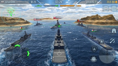Naval Armada: War mobile games स्क्रीनशॉट