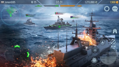 Naval Armada: War mobile games स्क्रीनशॉट
