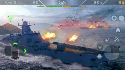 Naval Armada: War mobile games स्क्रीनशॉट