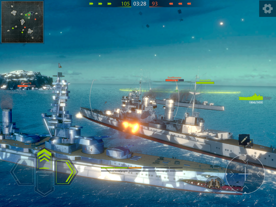 Navy War: Naval Battles Online iPad 应用截图