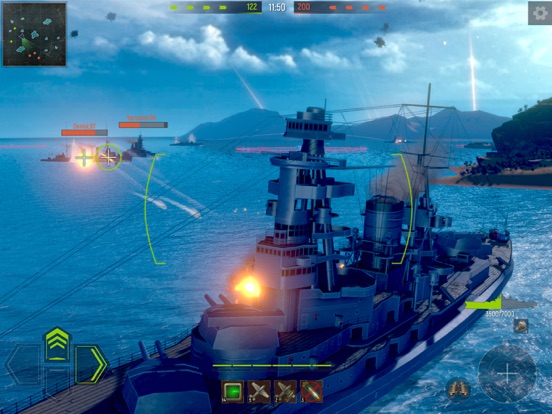 Navy War: Naval Battles Online iPad 应用截图