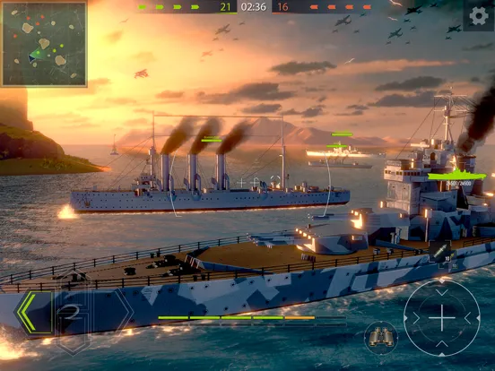 Navy War: Naval Battles Online iPad Screenshots