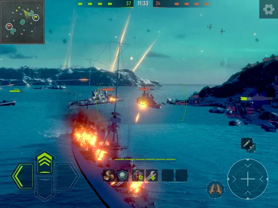 Navy War: Naval Battles Online iPad Screenshots