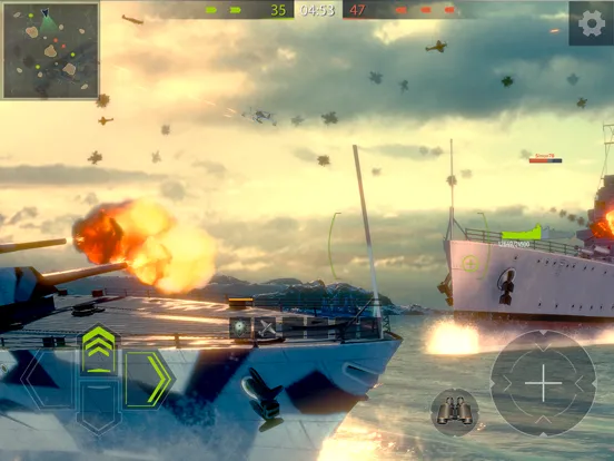 Navy War: Naval Battles Online iPad Screenshots