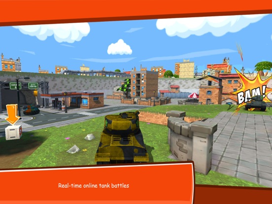Toon Wars: Tank battles iPad  Screenshots