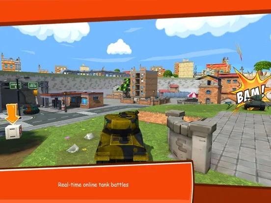 Toon Wars: Tank battles iPad Screenshots
