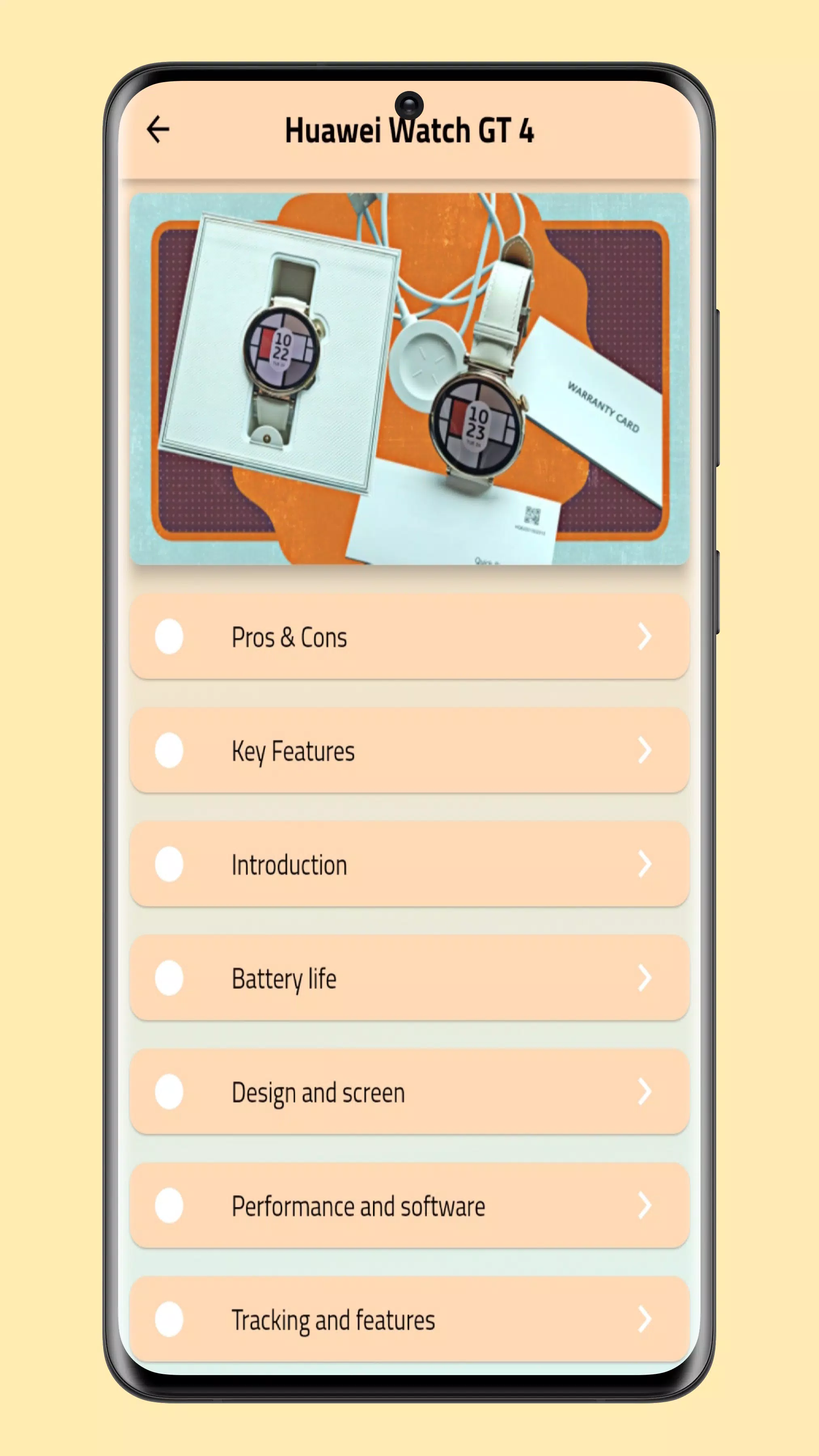 Huawei Watch GT 4 Guide Screenshots