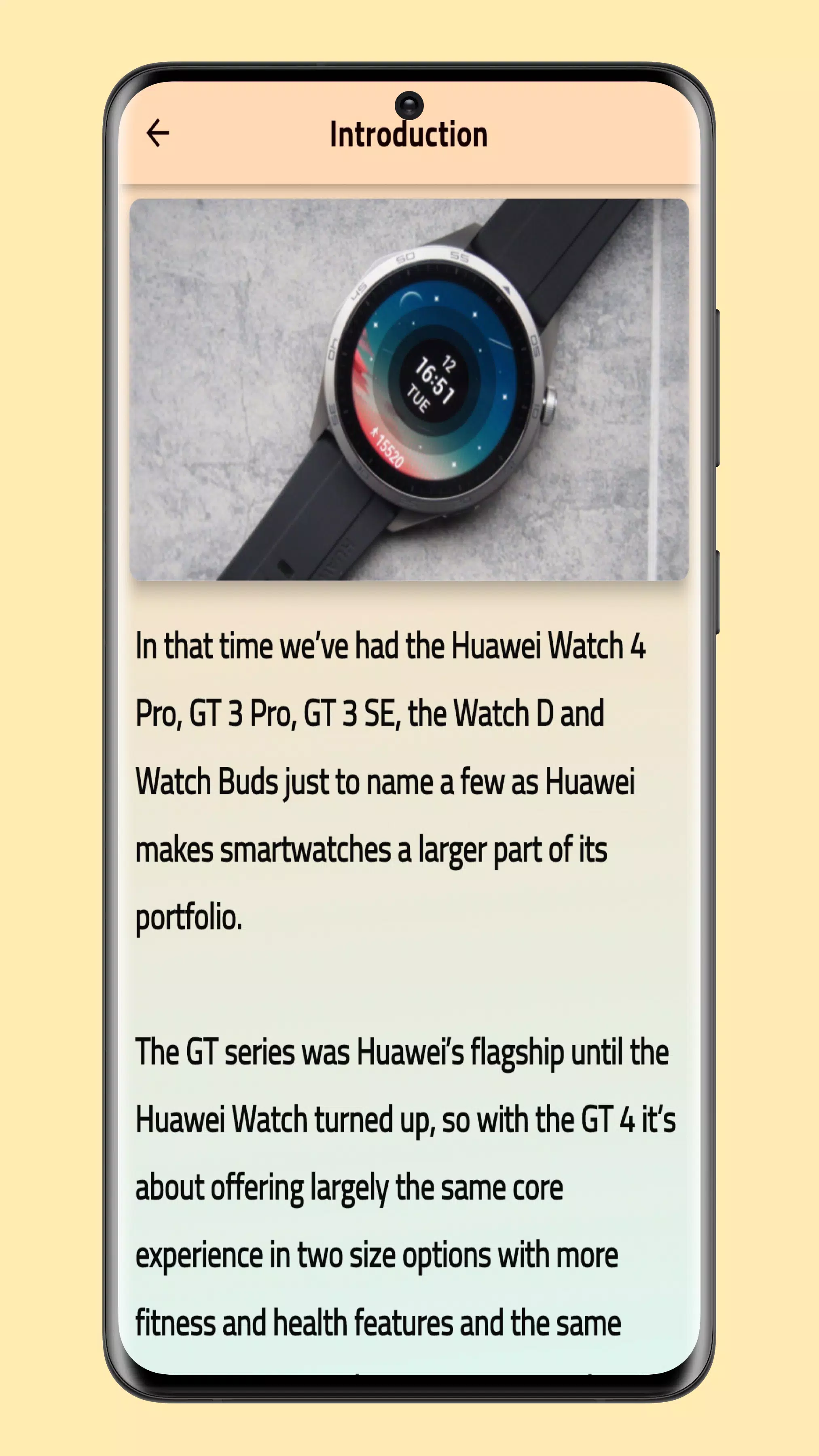 Huawei Watch GT 4 Guide Screenshots