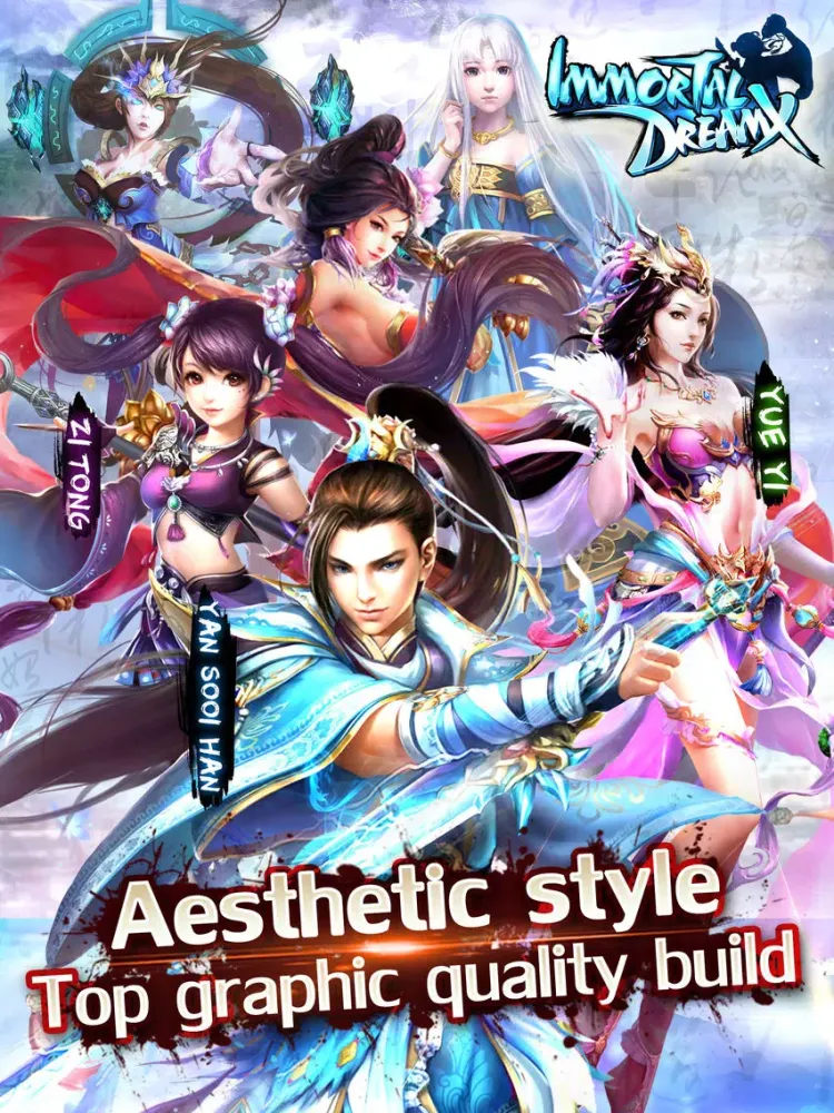 Immortal DreamX iPad Screenshots